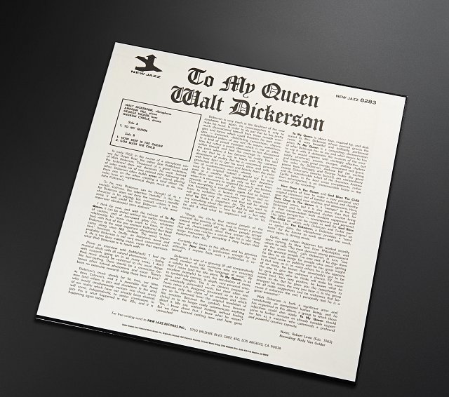 Walt Dickerson - To My Queen