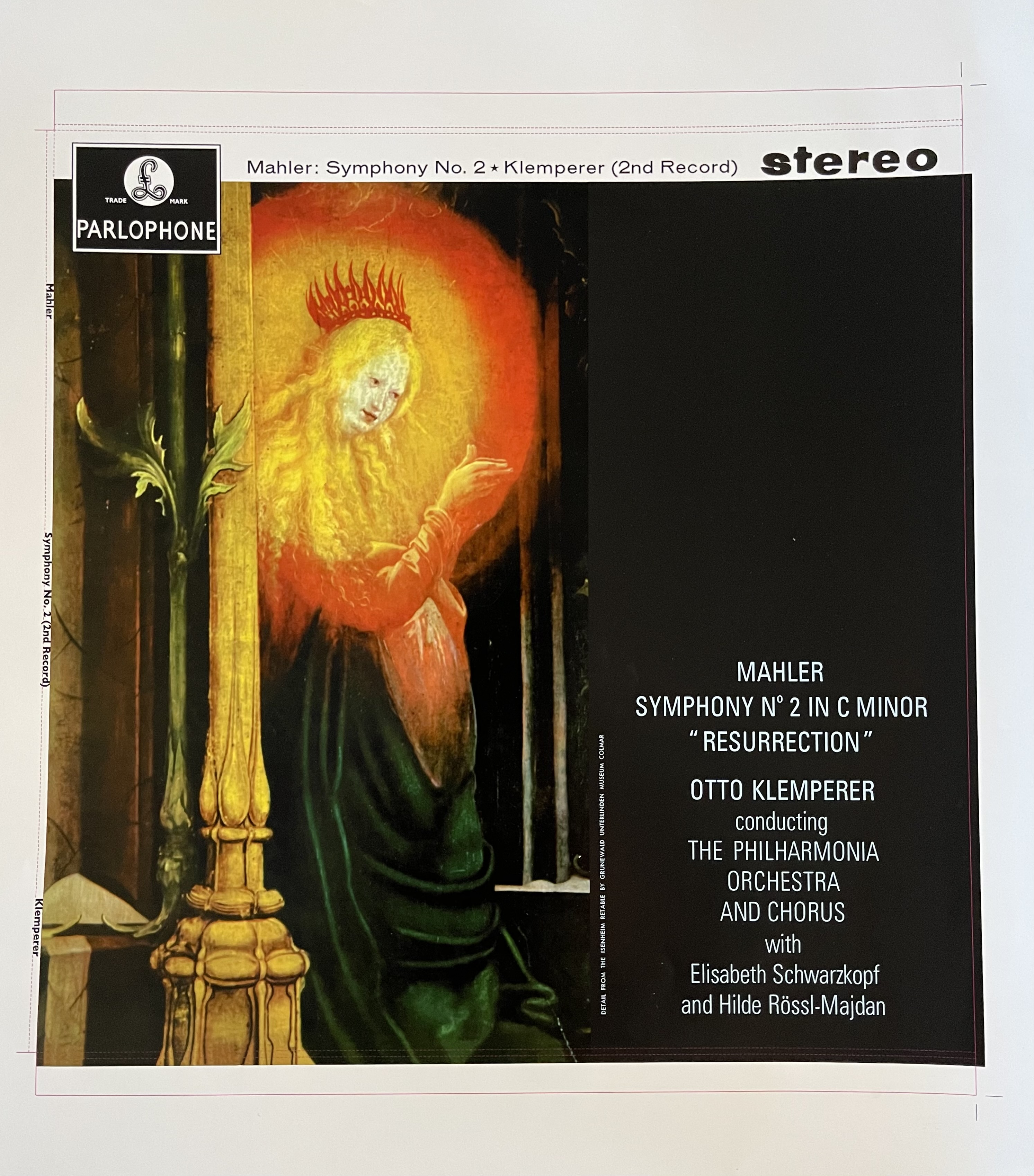 ERC071-72 – Otto Klemperer conducts the Phillharmonia Orchestra and Chorus performing Mahler’s Symphony No.2 “Resurrection”